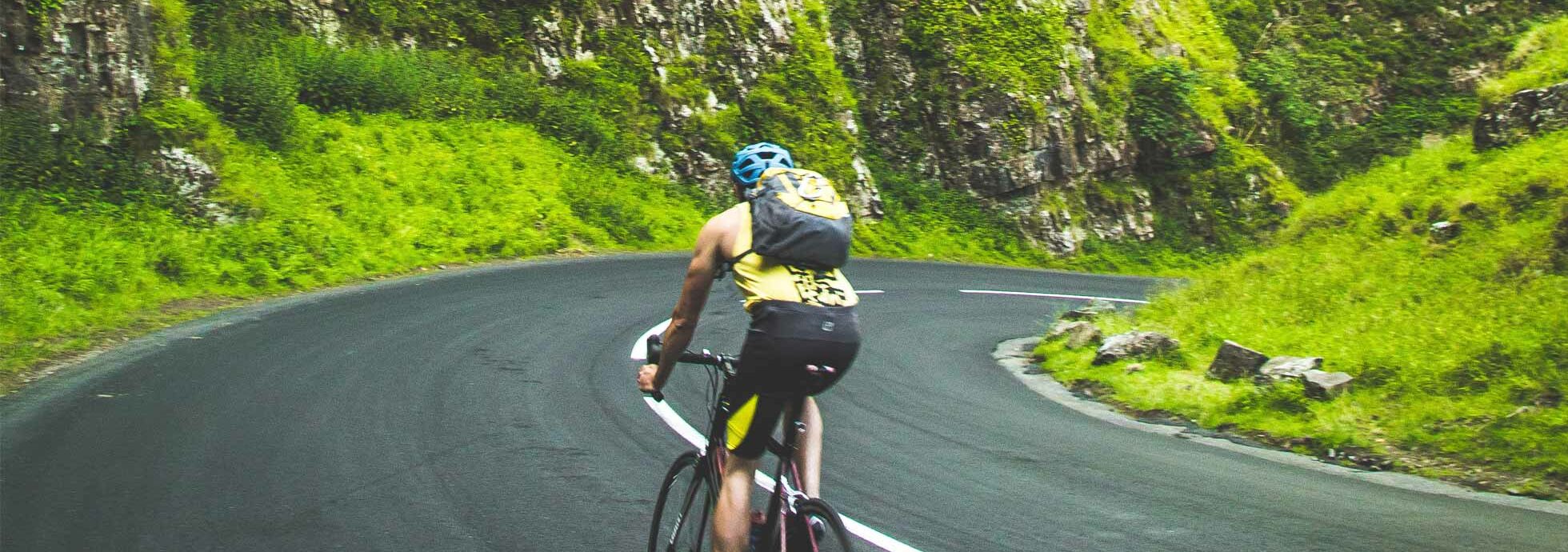 Faire du vélo à côté du camping