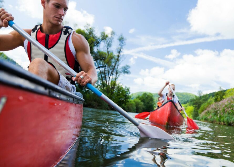 Kayak au lac de confolant
