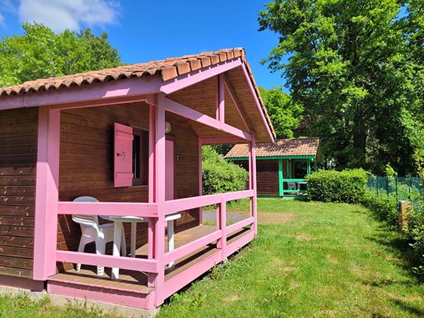Chalet, mobil-home, emplacements dans notre camping