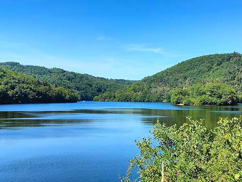 Plage du lac du camping